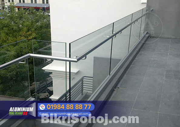 Glazing U Channel glass partition channel kit